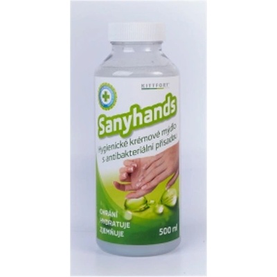 Sanyhands mýdlo s antibakteriální přísadou 500 ml