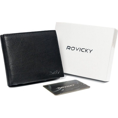 Rovicky pánská peněženka Level s přihrádkou na zippřírodní kůžeRFID Stop