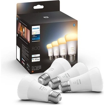 Philips LED žiarovka Hue White Ambiance 6W 800 E27 4ks