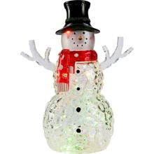 Markslöjd 706044 - LED vianočná dekorácia FRANS LED/0,06W/3xAAA snehuliak 706044