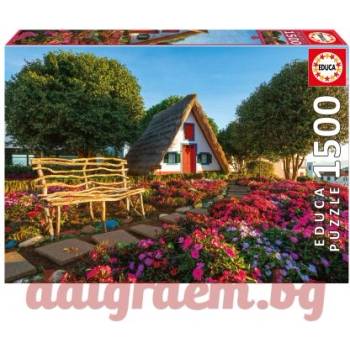 Educa Пъзел educa 19938 - 1500 части - Сантана, Мадейра (edu19938)