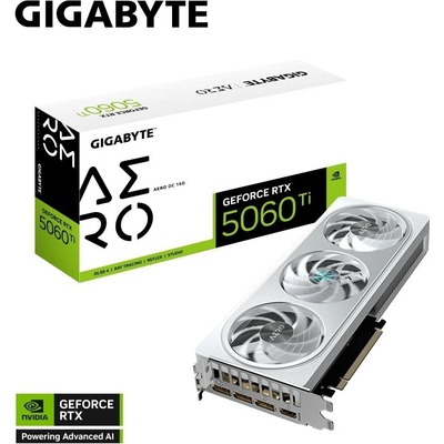 Gigabyte GeForce RTX 5060 Ti AERO OC 16GB GV-N506TAERO OC-16GD
