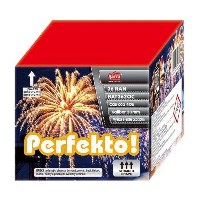 Ohňostroj Batéria výmetnic PERFEKTO ! 36 RAN 12/1