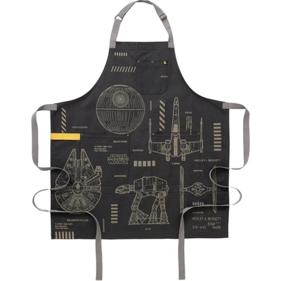Hedley And Bennett Kuchařská zástěra na vaření Star Wars Galactic Fleet