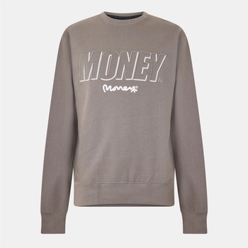Money Block Out Crew - Steel Grey