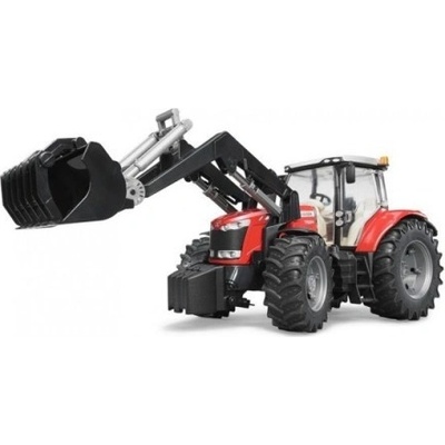 Bruder TRAKTOR MASSEY FERGUSON + ČELNÍ NAKLADAČ 3047 2014