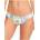 Roxy Printed Beach Classics Mode bikini bottom - White (Bright White S Surf Trippin)