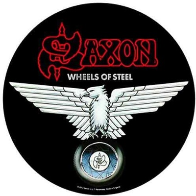 Nažehlovačka SAXON - Wheels of Steel