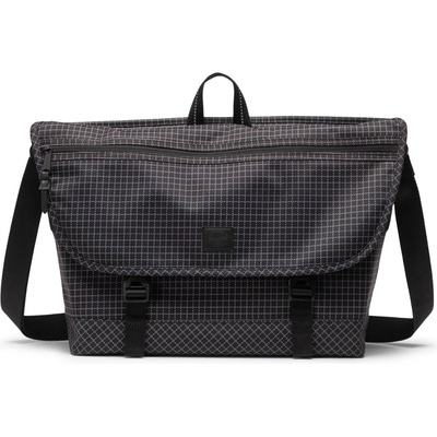 Herschel Cove Messenger Grid Black 23l