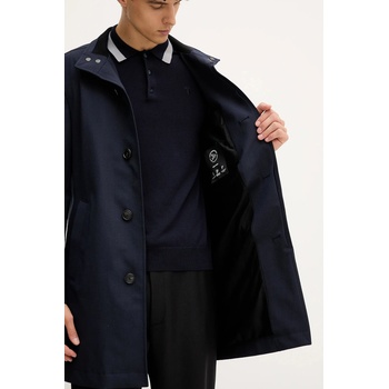 HUGO BOSS Палто с вълна boss в тъмносиньо 50546964 (50546964)