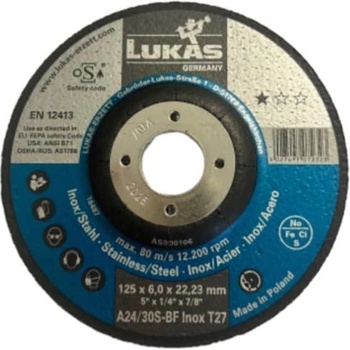 Lukas Brusný kotouč 125 x 6,0 mm AS000106V98020