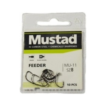 Mustad Feeder vel.8 10 ks