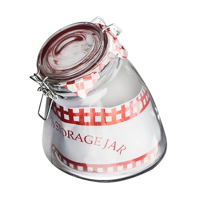 ТОР Top- Буркан наклонен с капак с клипс 2750 мл 81506-22 20/20/22 см (013212)