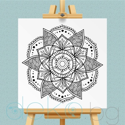 Нарисувай сам! Мандала (col019)