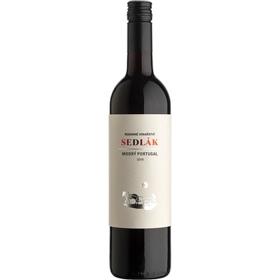 Vinařství Sedlák Modrý Portugal moravské zemské 12,5% 0,75 l (holá láhev)