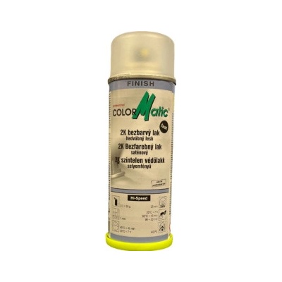 ColorMatic 2K bezbarvý lak hedvábný lesk 200 ml