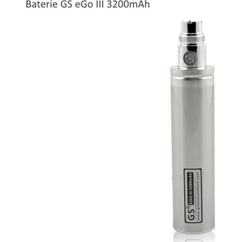 BuiBui GS eGo III baterie Silver 3200mAh