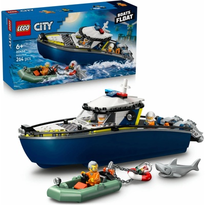 LEGO® City 60456 Honička v policejní lodi