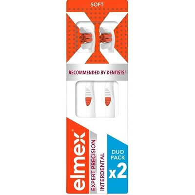Elmex Zubní kartáček Expert Precision Interdental Soft 2 ks
