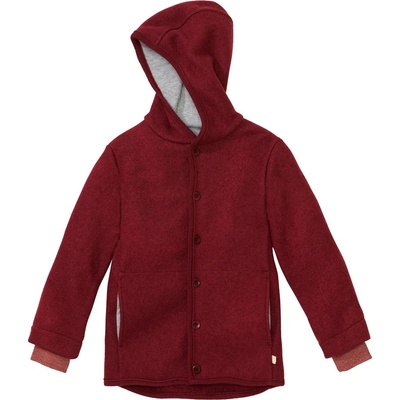 disana Детско вълнено яке disana Kid's Walk-Jacke Wool jacket - Cassis - размер 86/92 (EU) (703-6089-0212)