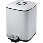 EKO 6 л. бял кош за отпадъци с педал ЕКО от серия regent (eko938806white)