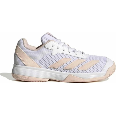 adidas Courtflash Kids Tennis Shoes Ftwr White/Wonder Quartz/Ftwr White