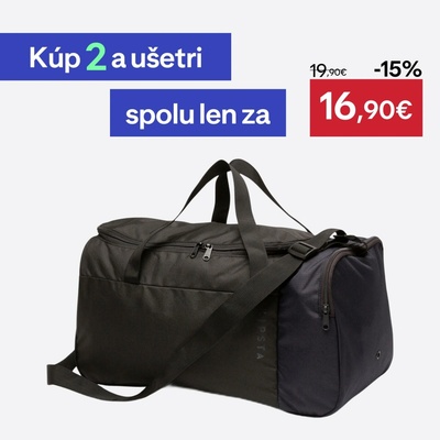 Kipsta Essential čierna 35 l
