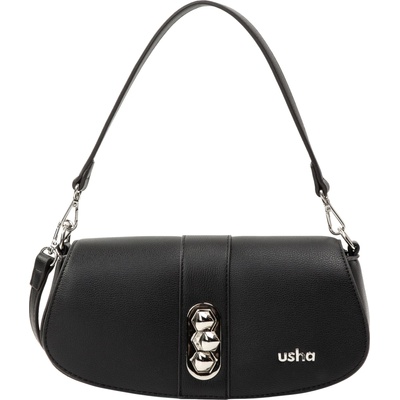 usha BLACK LABEL Чанта за през рамо черно, размер One Size