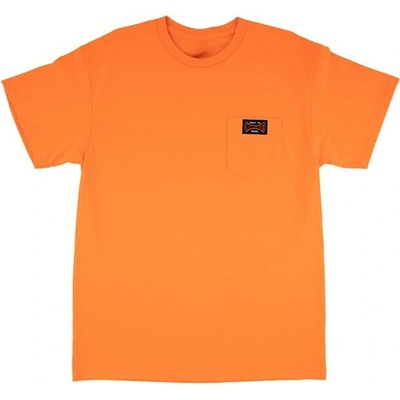 Independent triko Built To Grind S/S Pocket Heavyweight T-Shirt Safety Orange