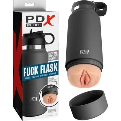 Дискретен мастурбатoр, вагина в бутилка - Fuck Flask Stroker Flesh 2 (PIPERD62821)