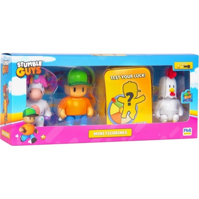 STUMBLE GUYS ZESTAW 4 FIGUREK VER.B
