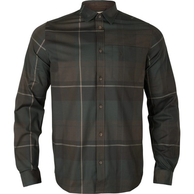 Härkila Akse pánská košile Shadow brown check