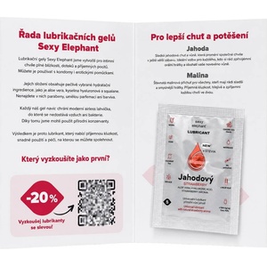 Sexy Elephant Мостри на лубрикантен гел Sexy Elephant (6 бр. )