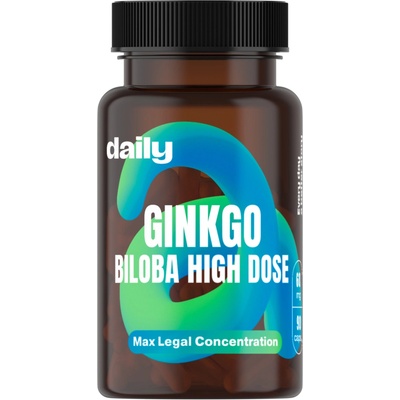 Daily Ginkgo Biloba High Dose 90 kapslí