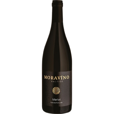 Moravíno Burgunder Merlot výběr z hroznů 2023 14% 0,75 l (čistá fľaša)