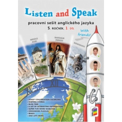 Listen and Speak With Friends! 1. díl pracovní sešit