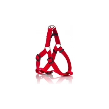 Pet Interest S- Нагръдник за кучета, изкуствена лента 1.5/35-55 см - червен