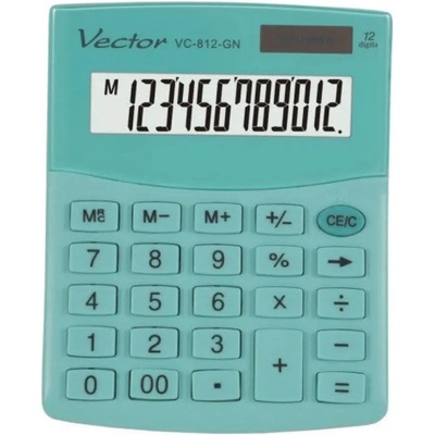 Vector ВЕКТОРЕН КАЛКУЛАТОР ОФИСЕН kav vc-812 gn ЗЕЛЕН (kav vc-812 gn)