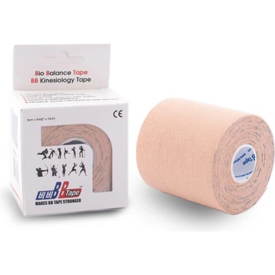 BB Tape kineziologický tejp béžová 10 cm x 5 m