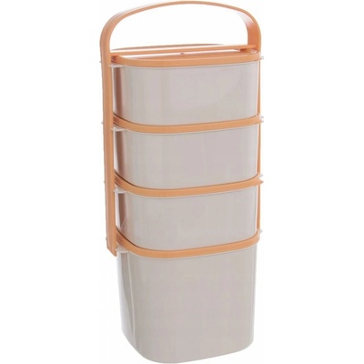 Orion 120963 Plastový jídlonosič Almi 2 l + 3x1,15 l - Orion