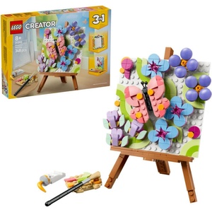 LEGO® Creator 3-in-1 - Floral Art Decor Painting (31390)