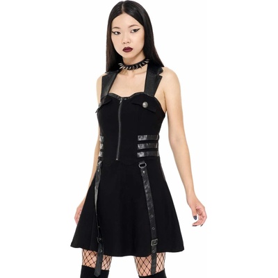 KILLSTAR Дамска рокля KILLSTAR - Psy-Ops - ЧЕРЕН - KSRA002420