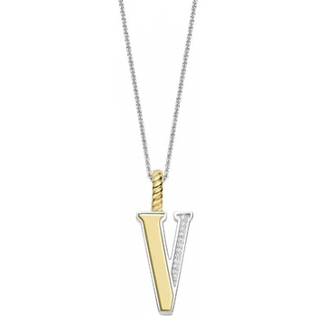 Ti Sento Сребърно колие с буква V Ti Sento 6840ZY_V (6840ZY_V)