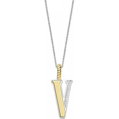 Ti Sento Сребърно колие с буква V Ti Sento 6840ZY_V (6840ZY_V)