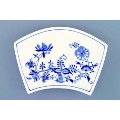 Český porcelán Dubí Cibulák miska Fan plochá 10507 19,4 cm