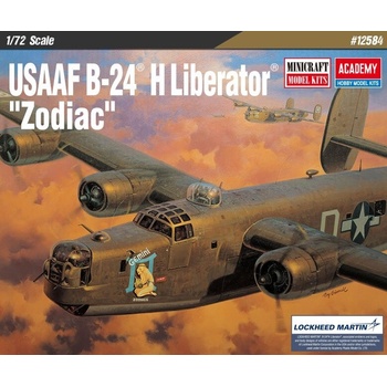 Academy Бомбардировач Consolidated B-24 H Liberator - Zodiac Decals 1: 72 (12584)