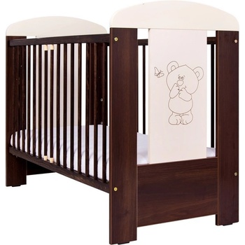 Drewex Malý medvídek s motýlkem ořech se šuplíkem