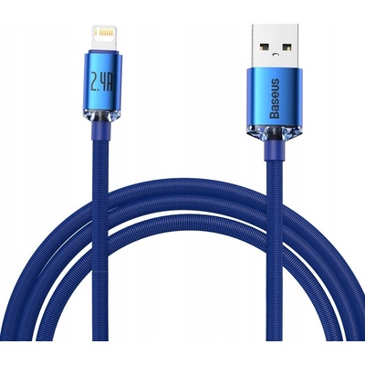 Baseus CAJY000103 USB 2.0, vidlice Apple Lightning,USB A vidlice, 2m, modrý