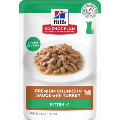 Hill's Science Plan kapsičky pro koťata krůta 48 x 85 g