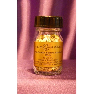 Arammagnus Vykuřovadlo magické planetární Měsíc sklo 10 g 30 ml